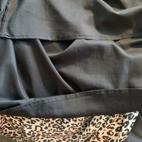 🐆 💛🖤Stylish Chico's Leopard print Maxi Skirt 00 - Picture 6 of 9